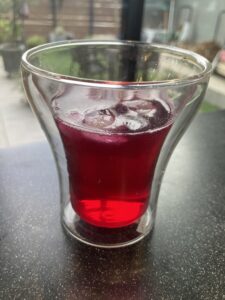 シロップ仕込み〜紫蘇ジュース